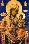 Zahari Zograf Mary with the young Jesus, Spain oil painting artist